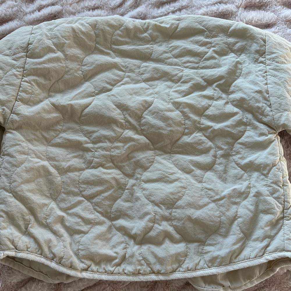 Zara cream quilted puffer jacket - Picture 7 of 7